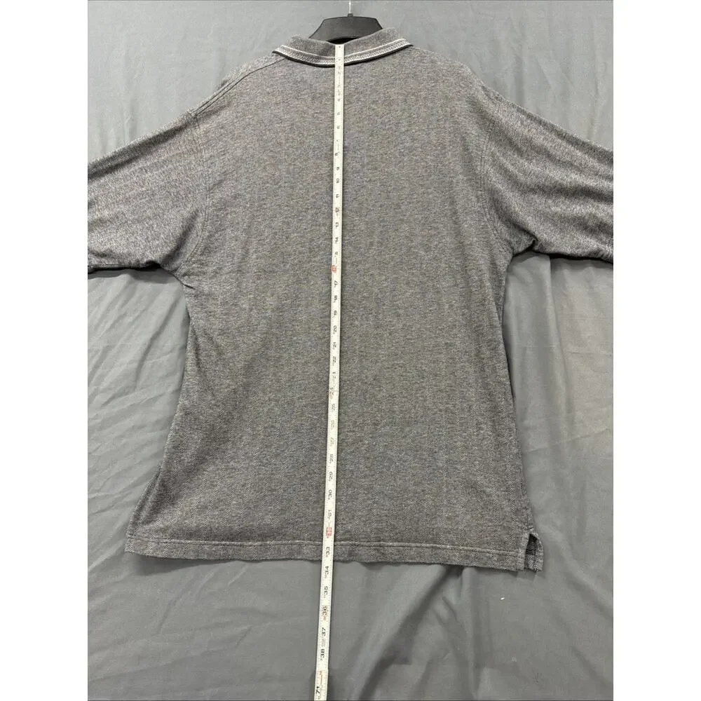 Bill Blass Men’s Gray Polo Golf Shirt XL